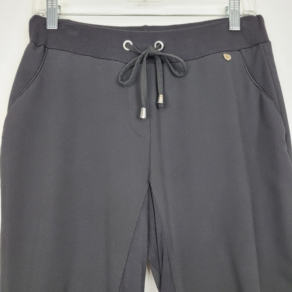Rinascimento Black Drawstring Jogger Pants Size Medium - Picture 3 of 13